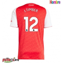 Camiseta Arsenal Jurrien Timber #12 Primera Equipación 2025-26 manga corta